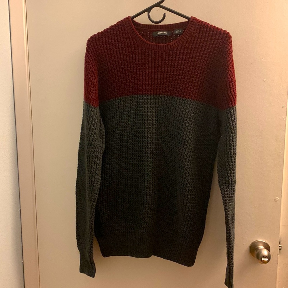 Like New Thick Men’s Sweater from Claiborne.  Size M.  100% Cotton.